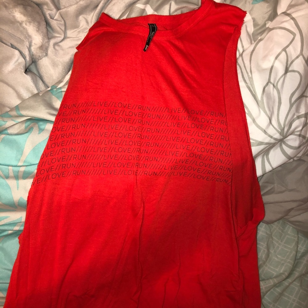 Workout tank top